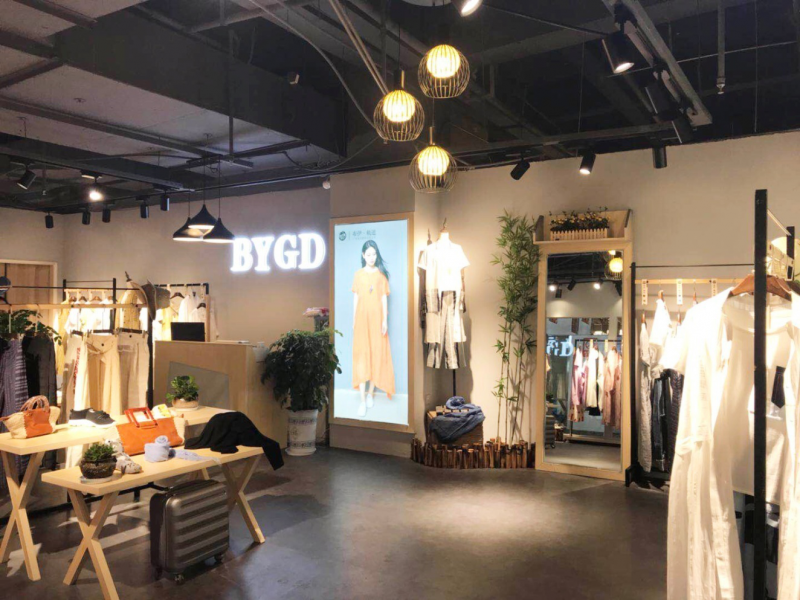 商場(chǎng)實(shí)體店鋪展示